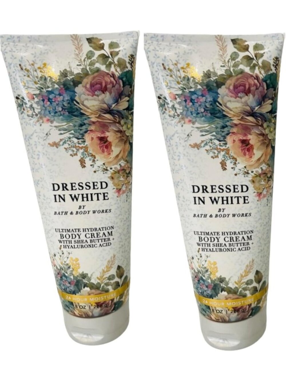Ultimate Hydration Body Cream Set - 8oz, Moisturizing, Softens Skin, 2-Pack